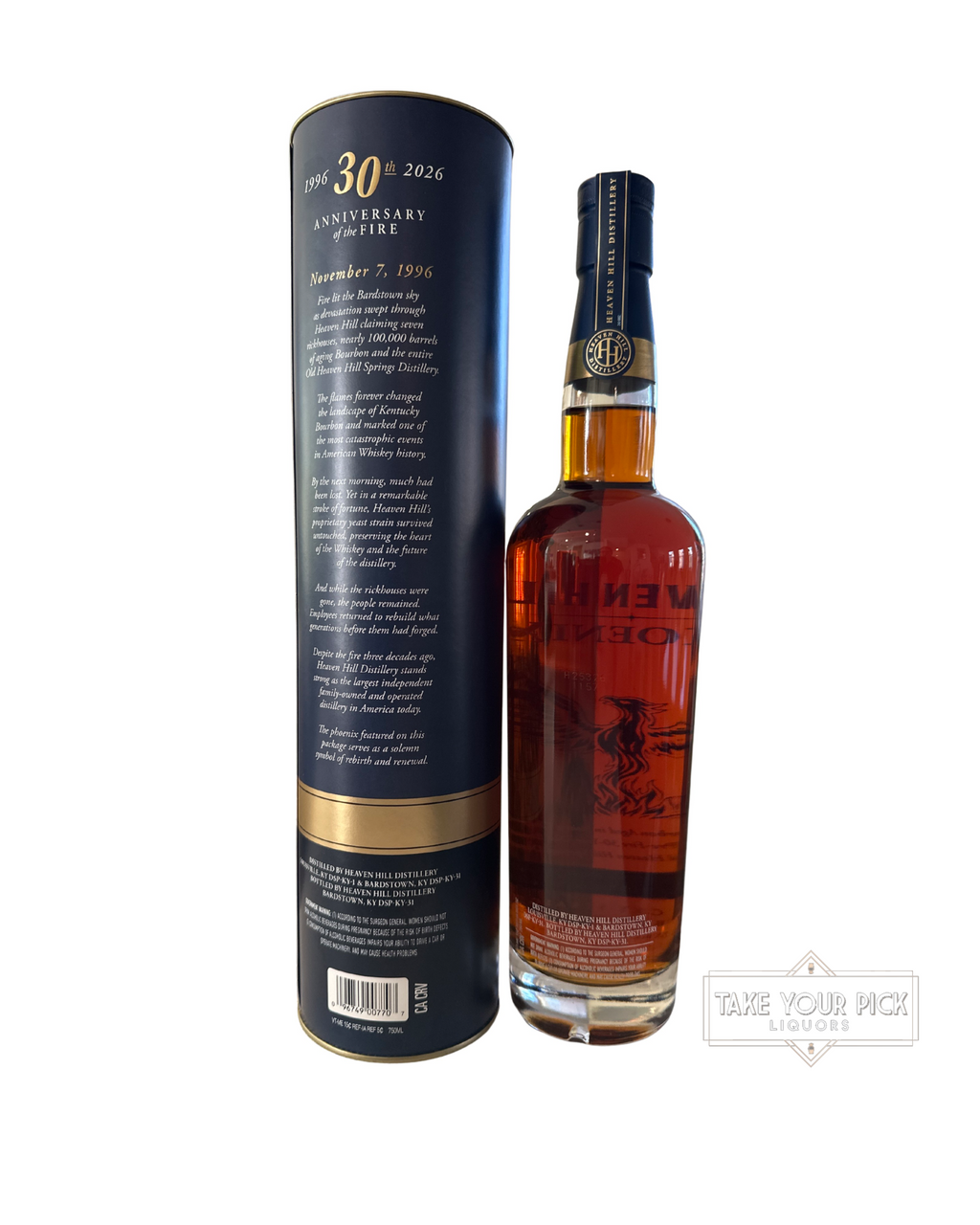 2026 Heaven Hill Phoenix Kentucky Straight Bourbon Whiskey 107 Proof 750ml