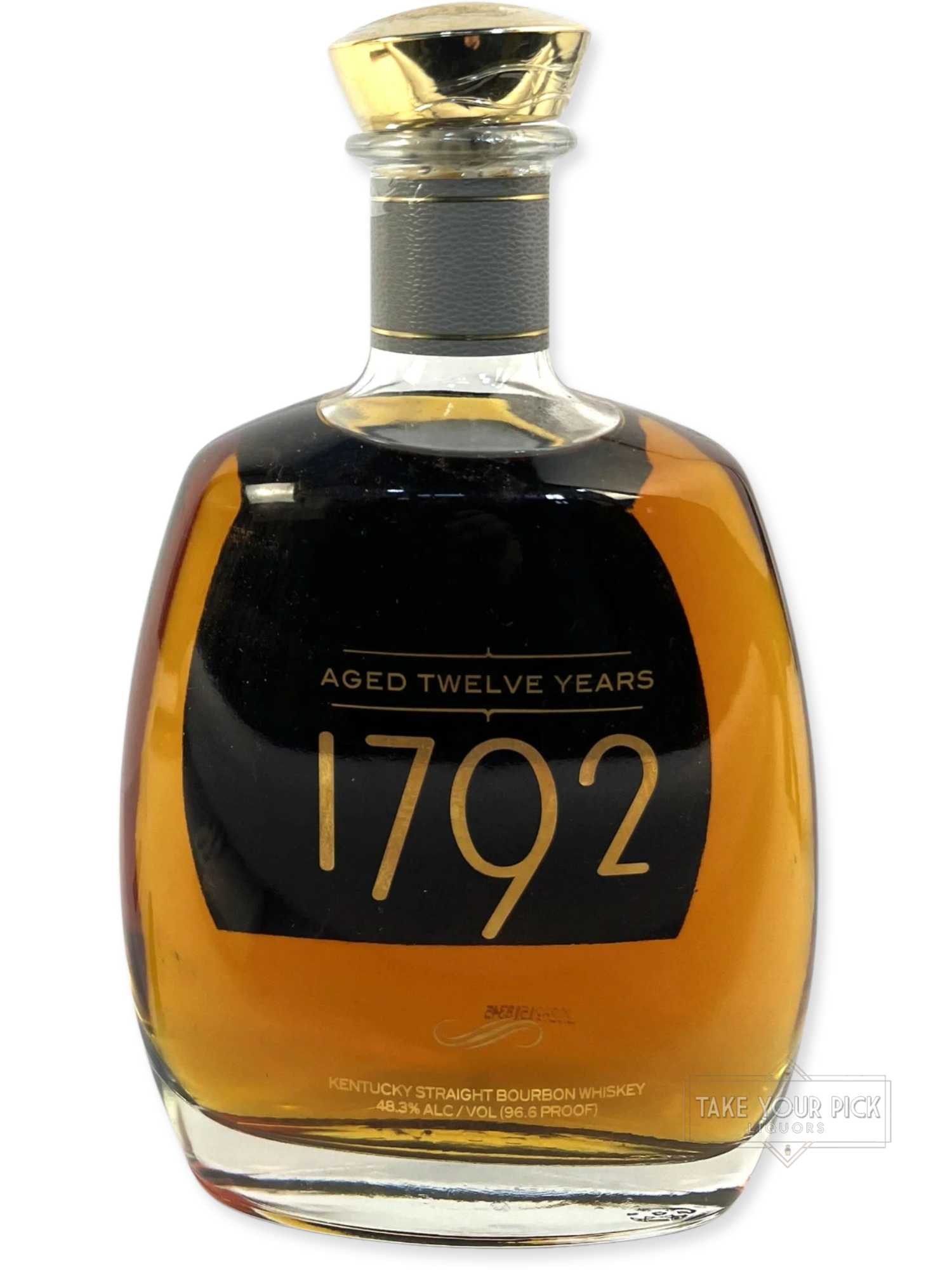 1792 Aged Twelve Years - 96.6 Proof - Bottle Front