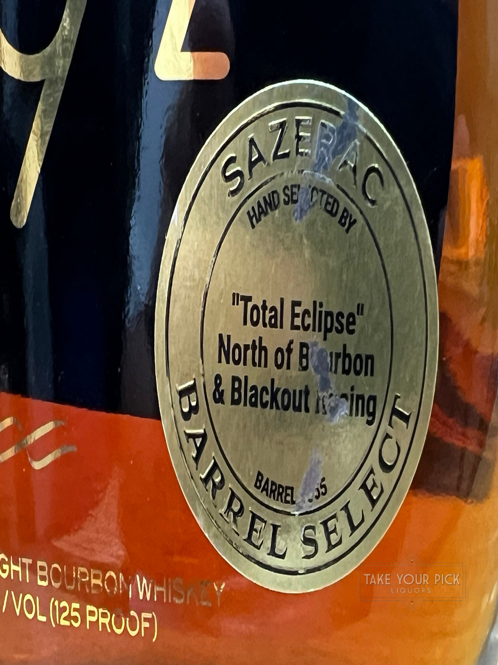 1792 Full Proof Kentucky Straight Bourbon Whiskey - 125 Proof