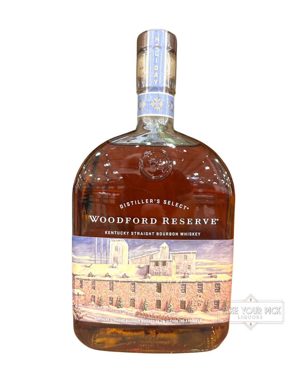 2026 Woodford Reserve Distiller's Select Kentucky Straight Bourbon Whiskey Holiday Edition 90.4 Proof 1000ml