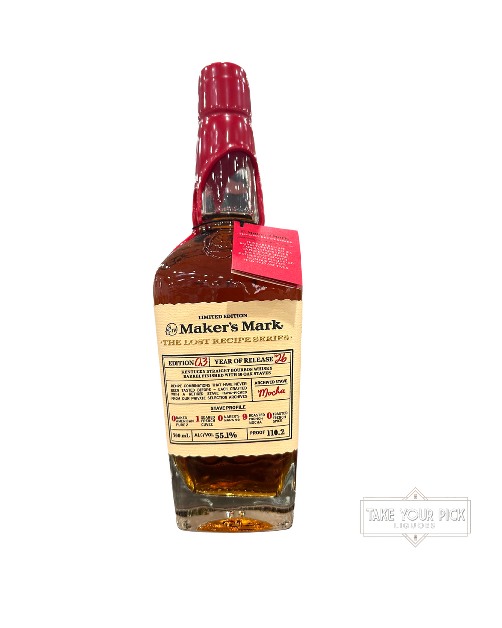 2026 Maker's Mark The Lost Recipe Series Edition 03 110.2 Proof 700ml