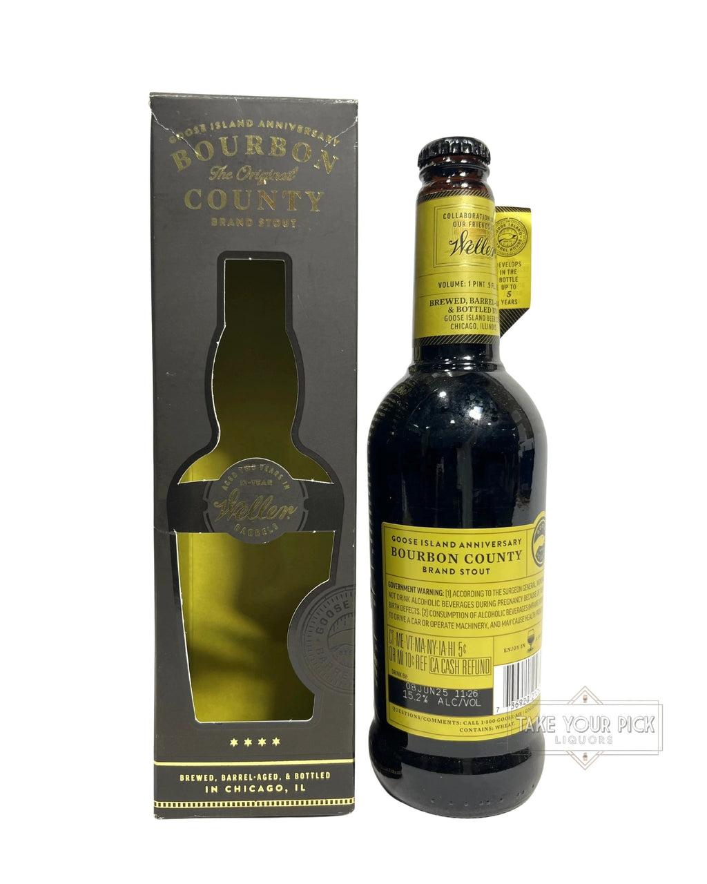 Goose Island Anniversary Bourbon County Brand Stout Weller 2020 (15.2%) 500ml