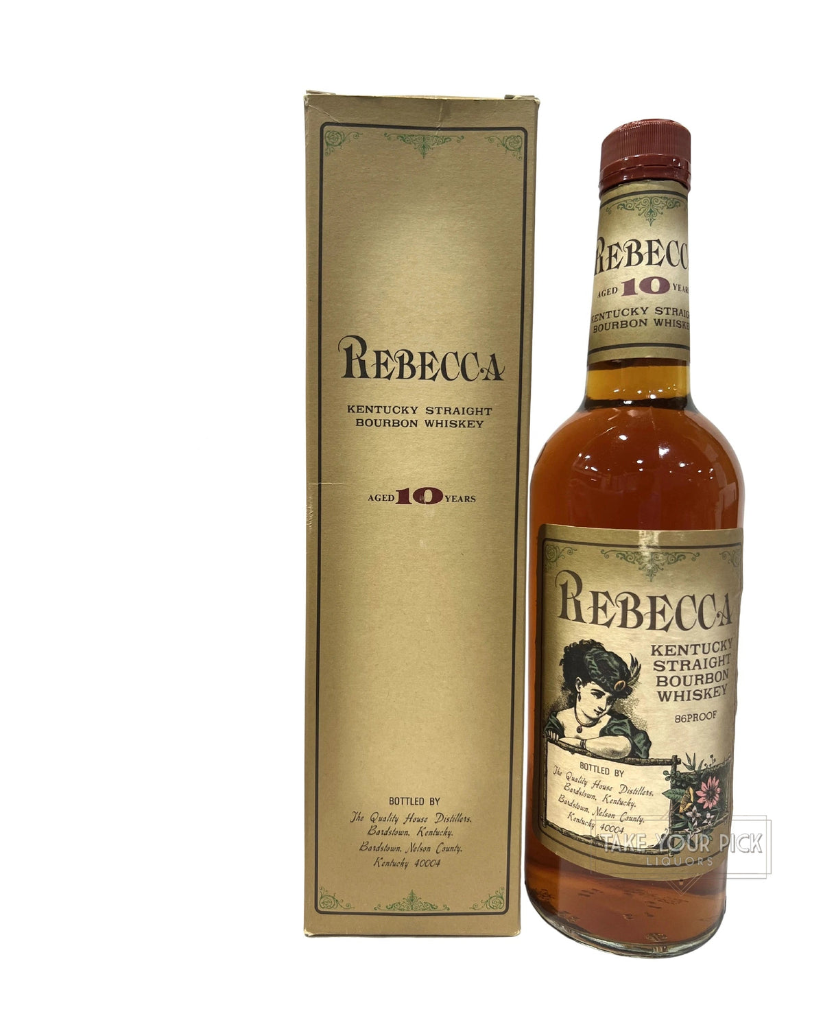 KBD/Willett Rebecca Straight Bourbon Whiskey 10 Year (2000) 86 Proof 700ml