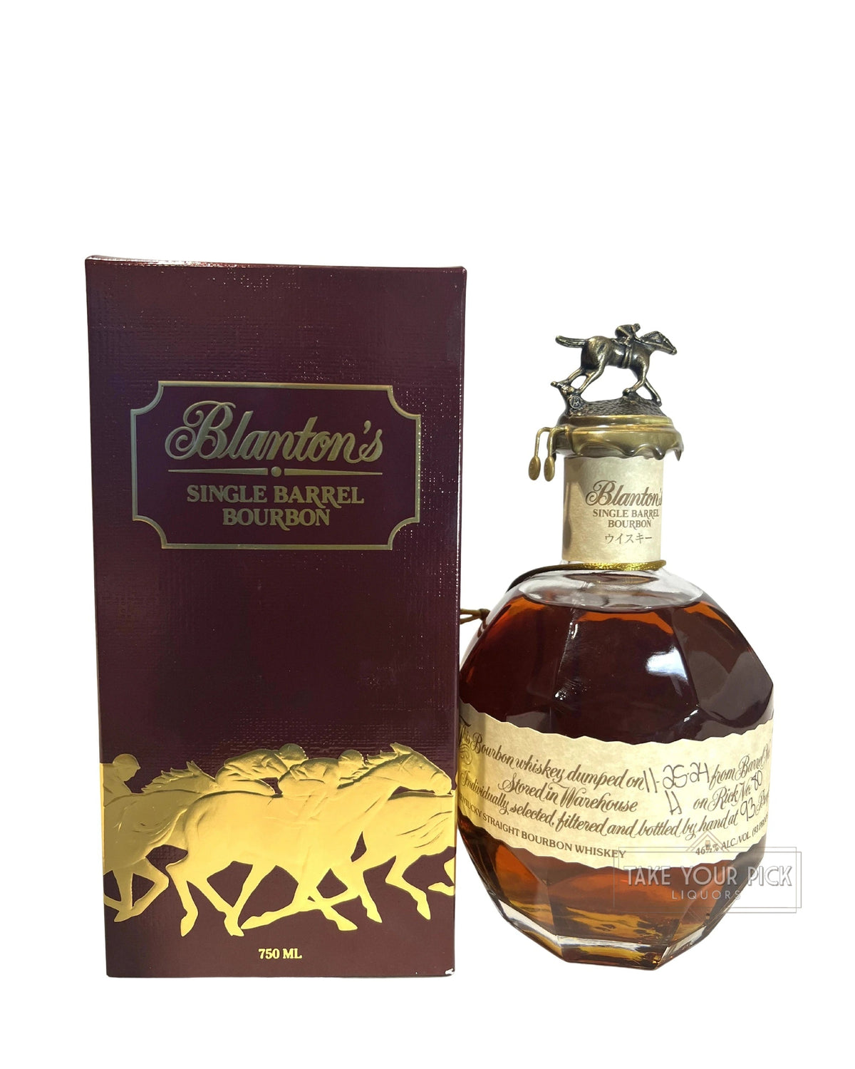 Blanton's Takara Red 2024 (Small Crack in Wax) 93 Proof 750ml