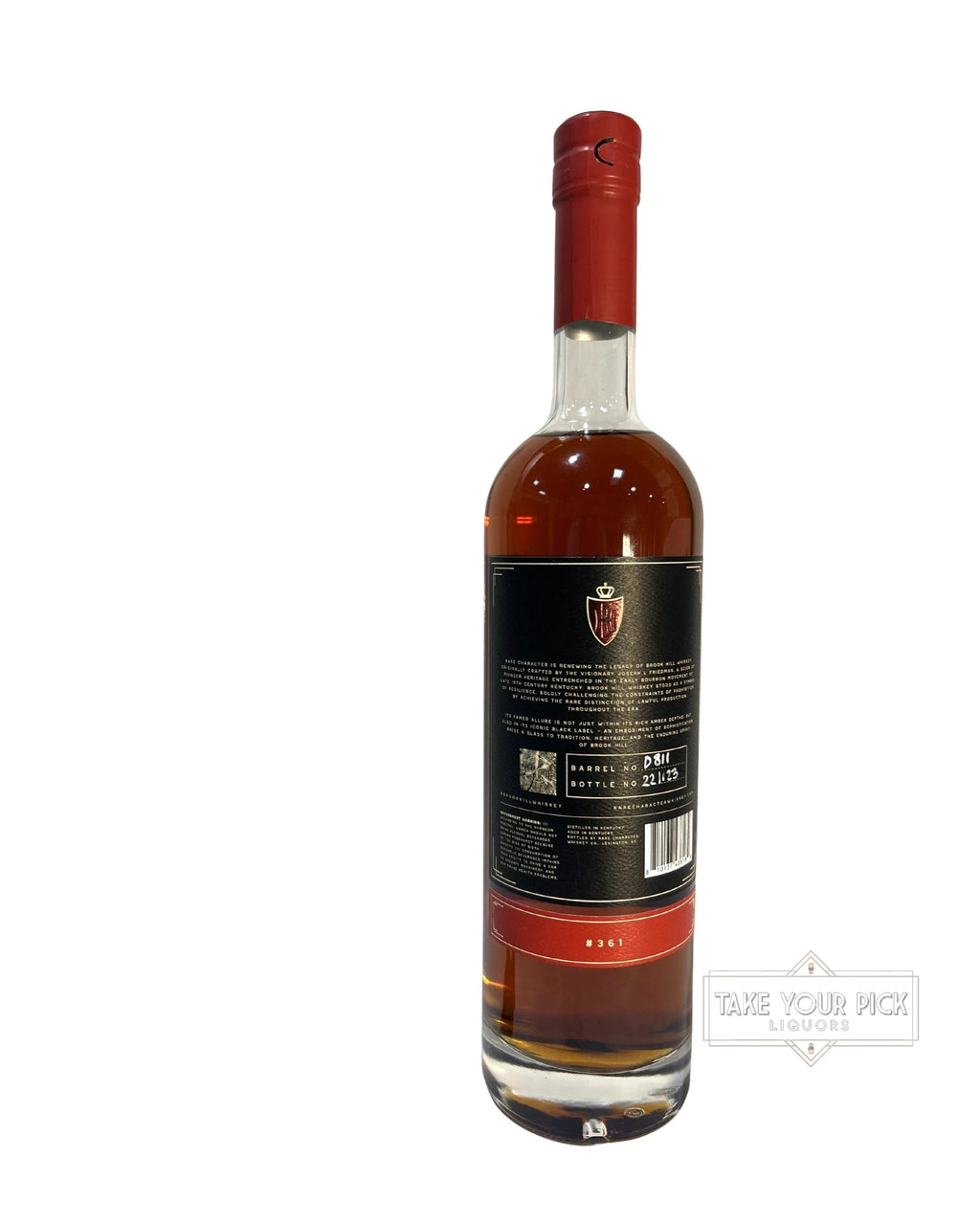 Rare Character Brook Hill Single Barrel Kentucky Straight Bourbon Whiskey 11 Year 128.9 Proof 750ml