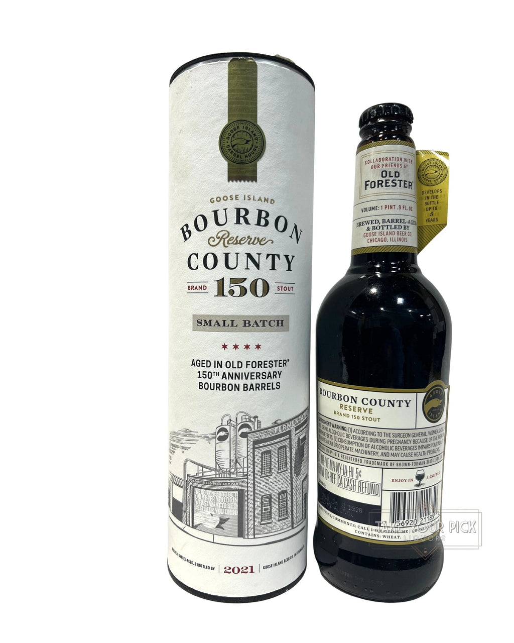 Old Forester Goose Island Bourbon County Reserve Brand 150 Stout 2021 (15.6%) 500ml