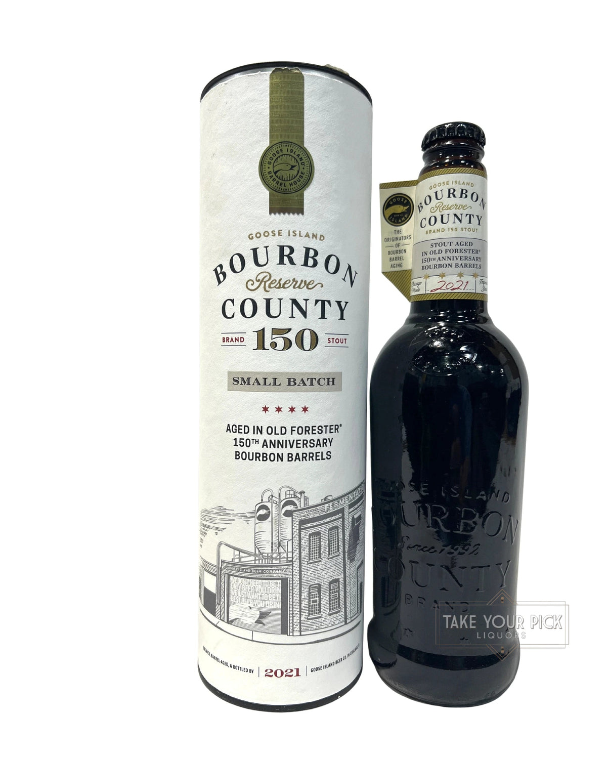 Old Forester Goose Island Bourbon County Reserve Brand 150 Stout 2021 (15.6%) 500ml