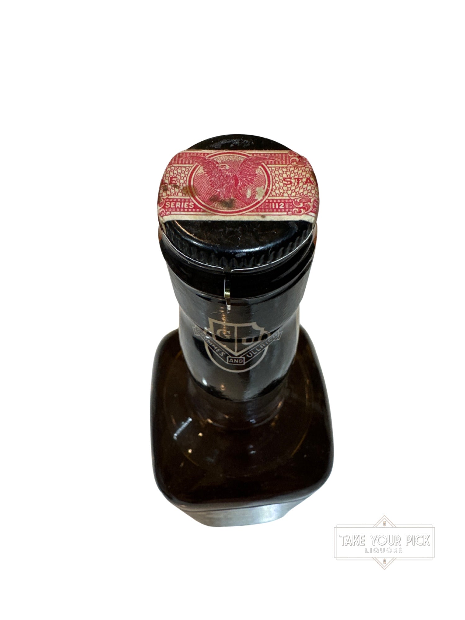 1961 Grommes & Ullrich Pre-War Distilled in 1942 Black Label Kentucky Straight Bourbon Whiskey 84 Proof 750ml