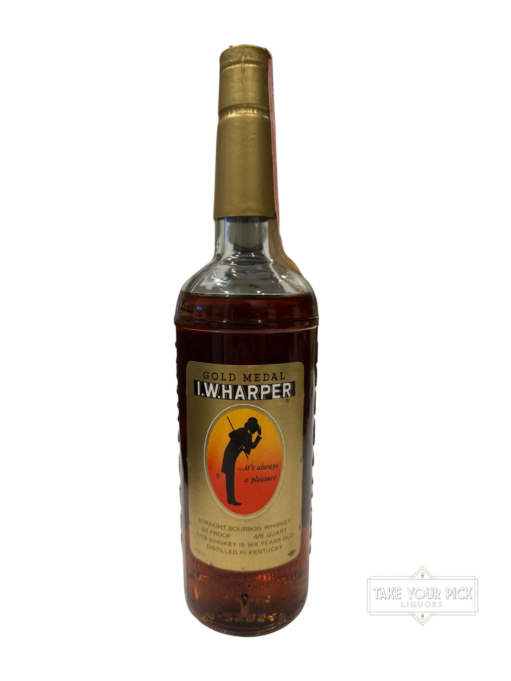 1961 I.W. Harper 6 Year Kentucky Straight Bourbon Whiskey 86 Proof 4ml