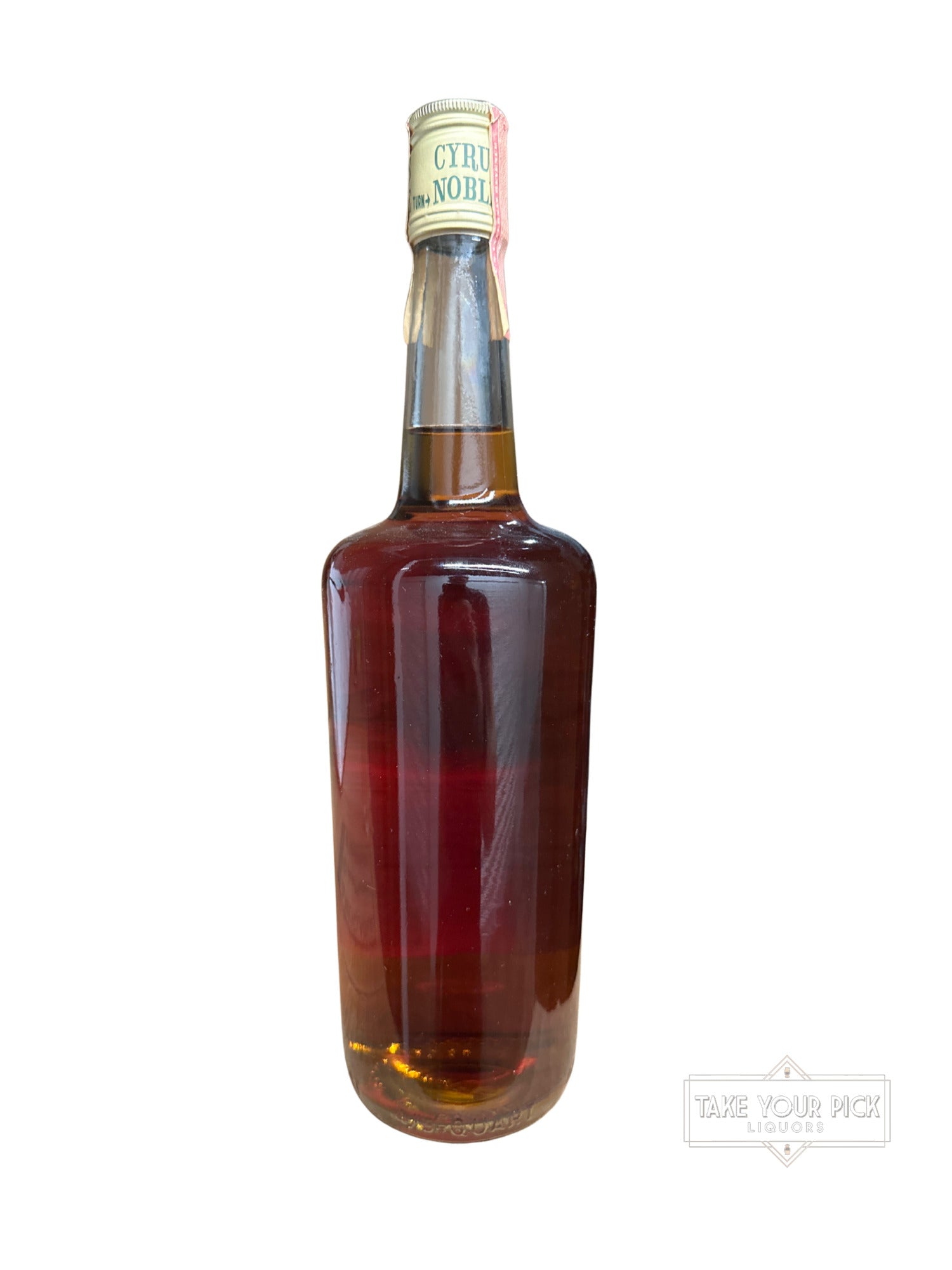 1973 Cyrus Noble Straight Bourbon Whiskey 86 Proof 4/5 Quart 86 Proof 750ml