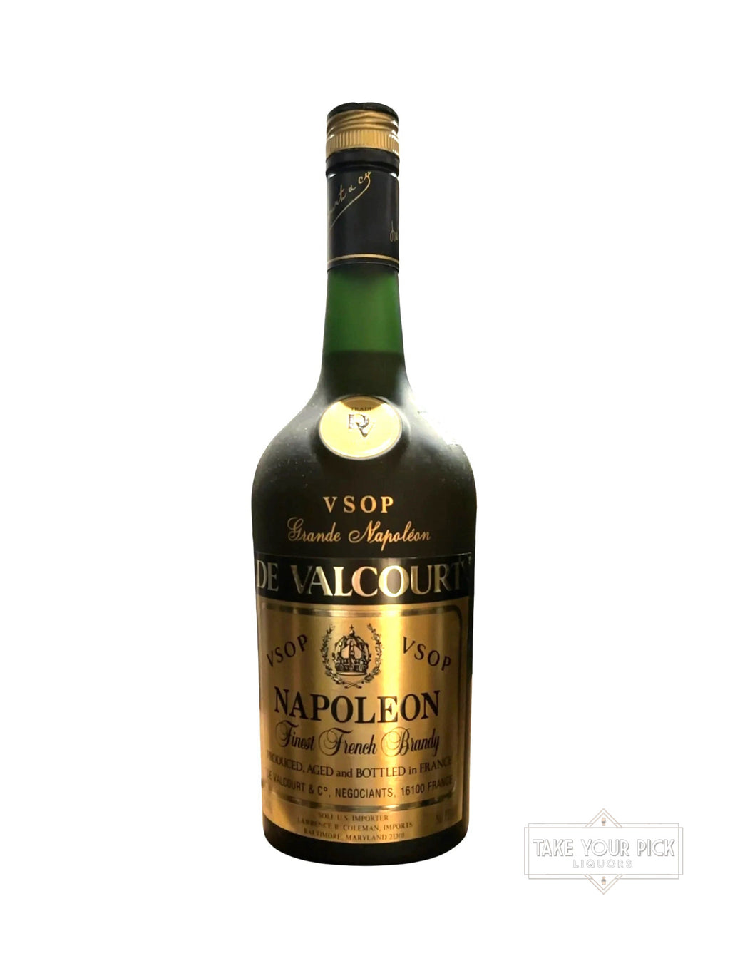 1980 Napoleon De Valcourt VSOP VSOP Grande Napoleon Finest French Brandy 80 Proof 750ml