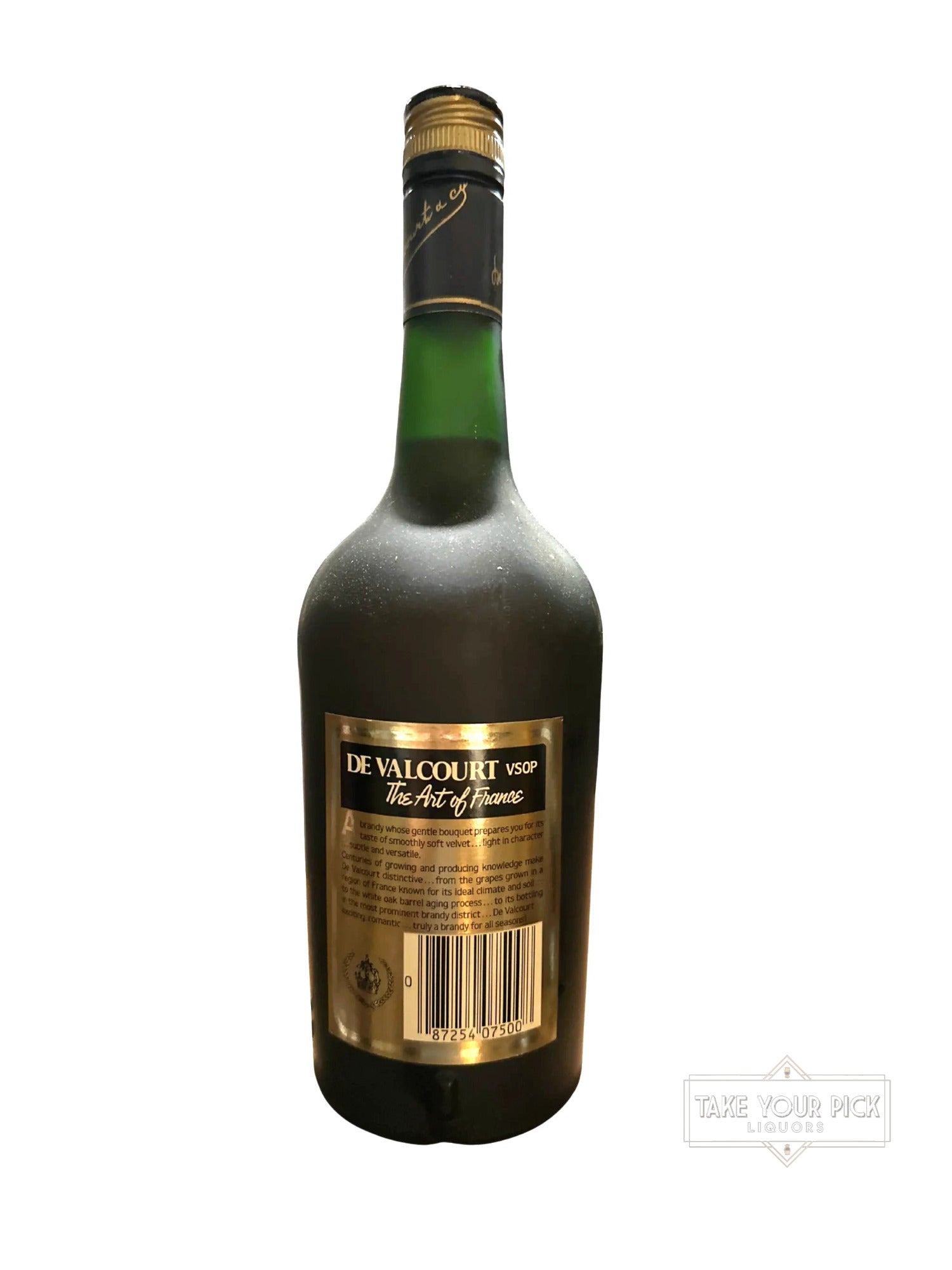 1980 Napoleon De Valcourt VSOP VSOP Grande Napoleon Finest French Brandy 80 Proof 750ml
