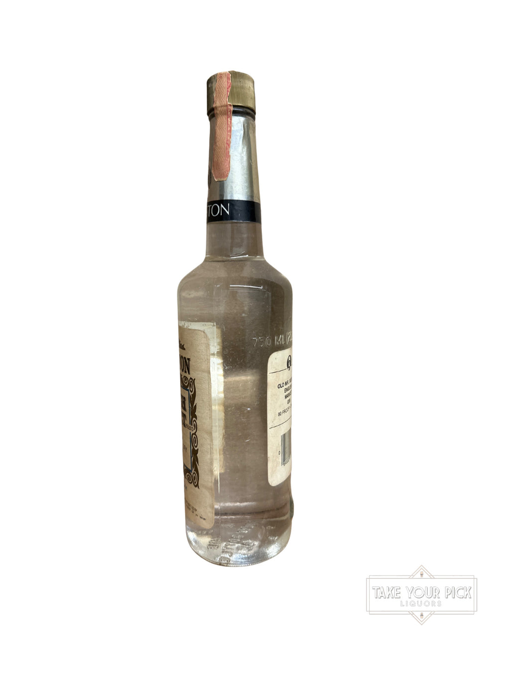 1981 Old Mr. Boston English Market Extra Dry Gin 80 Proof 750ml