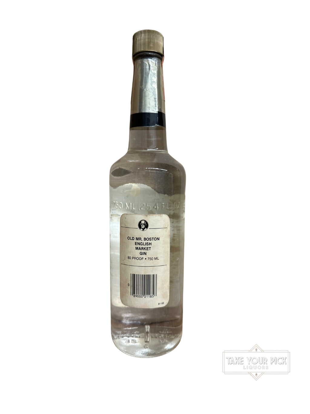 1981 Old Mr. Boston English Market Extra Dry Gin 80 Proof 750ml