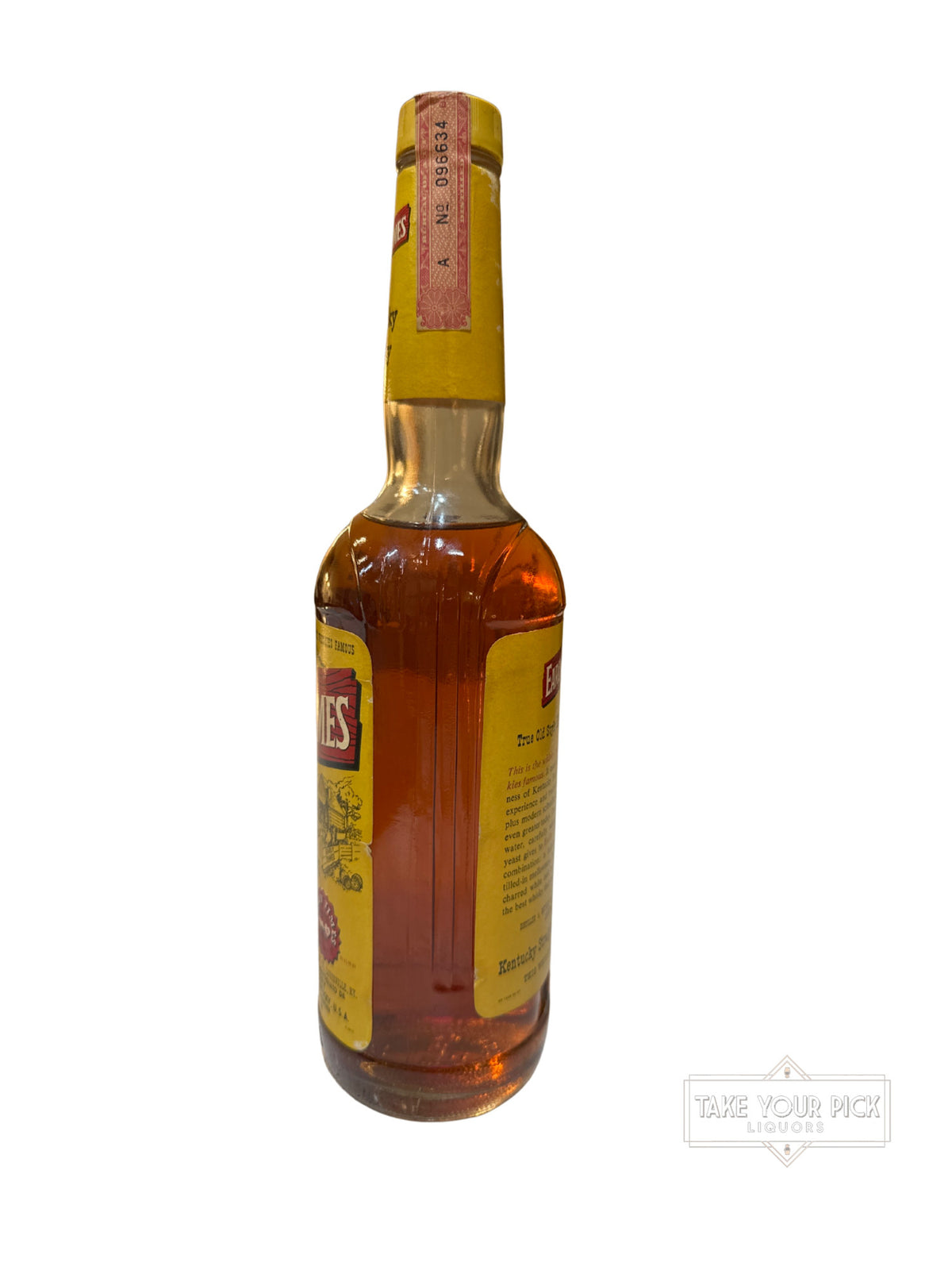 1983 Early Times 4 Year Bourbon Whisky 80 Proof 700ml