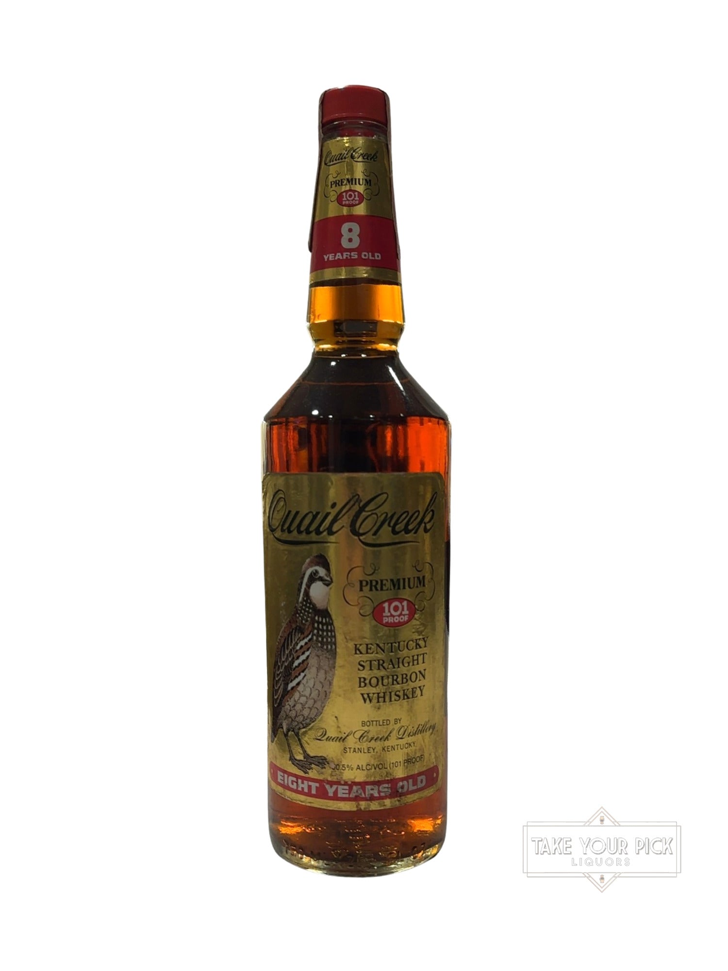 1988 Quail Creek Distillery Quail Creek Premium Kentucky Straight Bourbon Whiskey 101 Proof 750ml