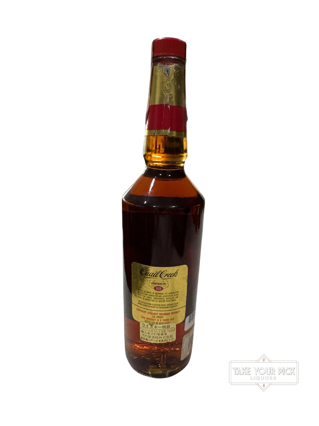 1988 Quail Creek Distillery Quail Creek Premium Kentucky Straight Bourbon Whiskey 101 Proof 750ml