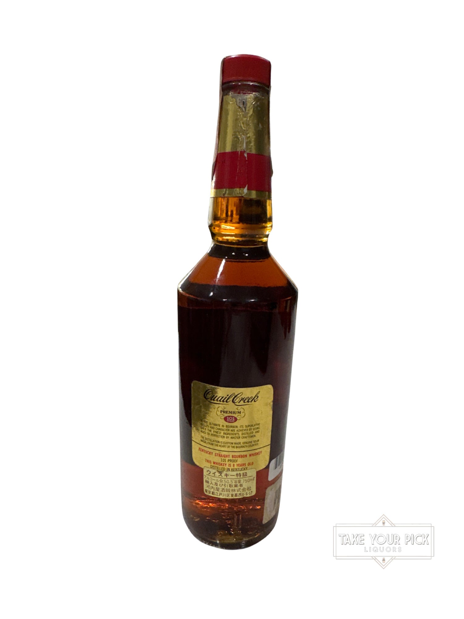 1988 Quail Creek Distillery Quail Creek Premium Kentucky Straight Bourbon Whiskey 101 Proof 750ml