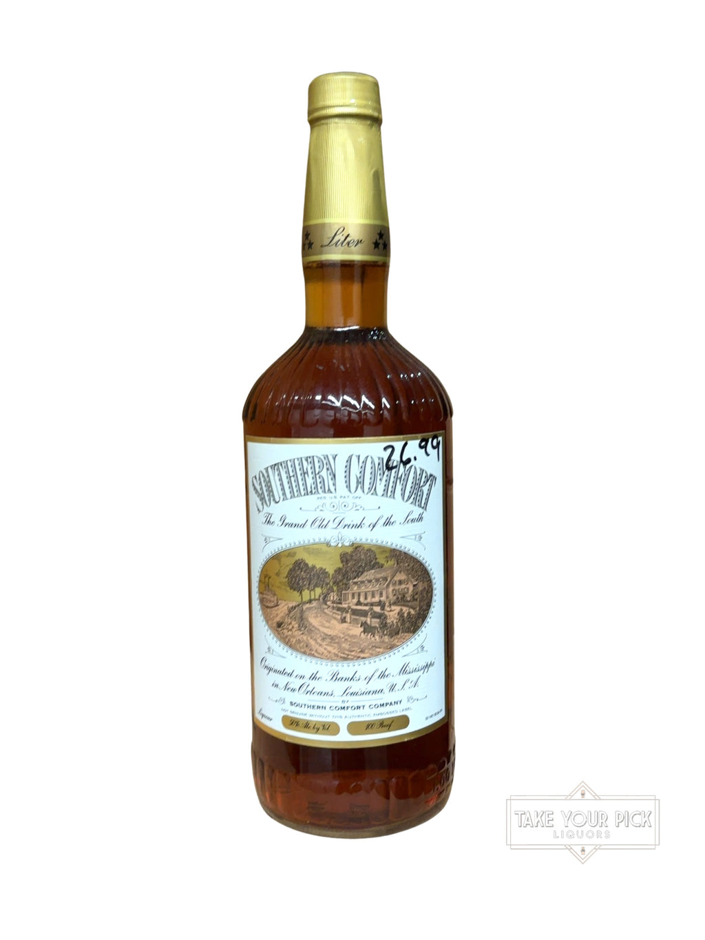 1989 Southern Comfort The Grand Old Drink of the South 100 Proof 1ml