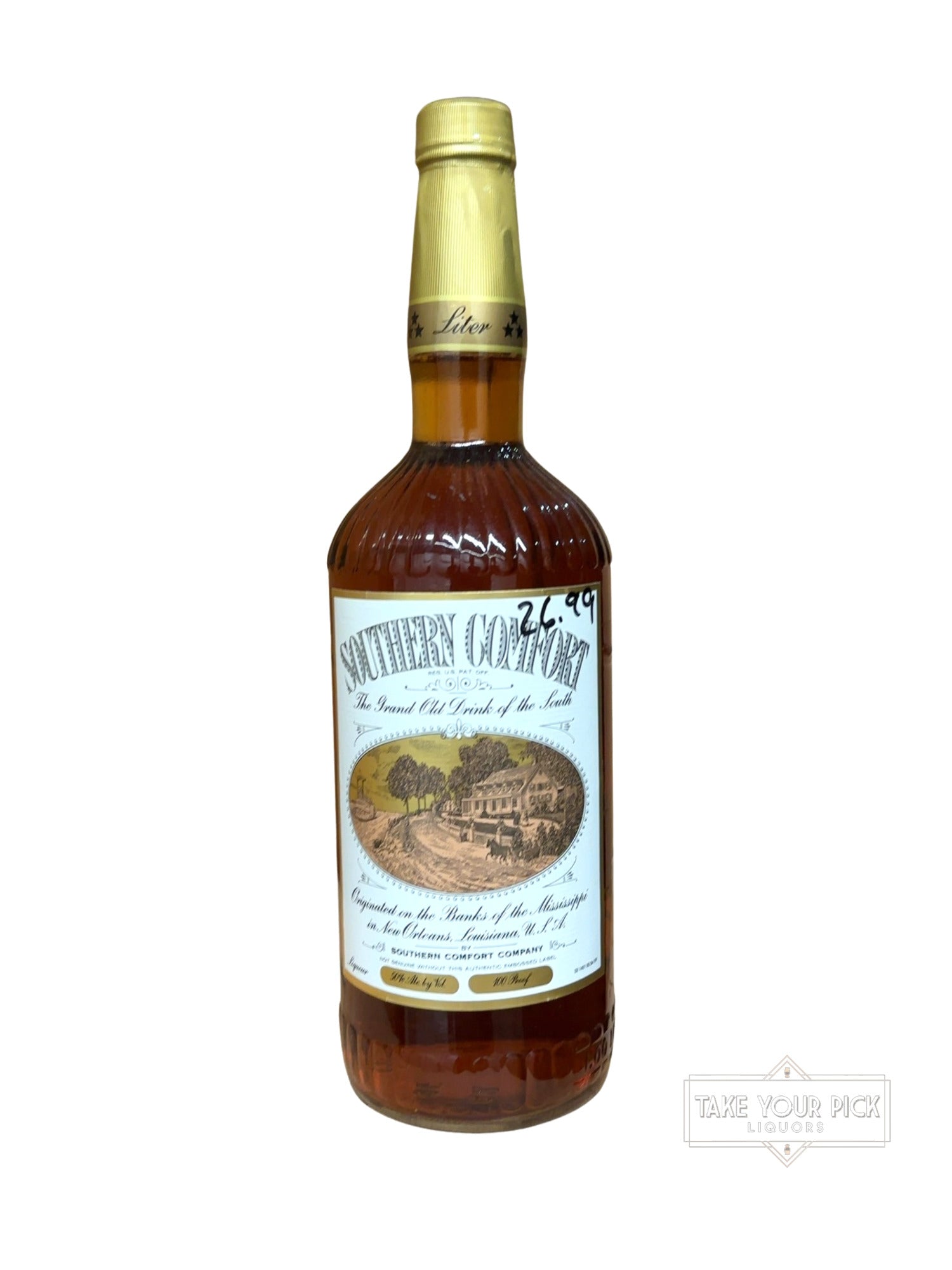 1989 Southern Comfort The Grand Old Drink of the South 100 Proof 1ml