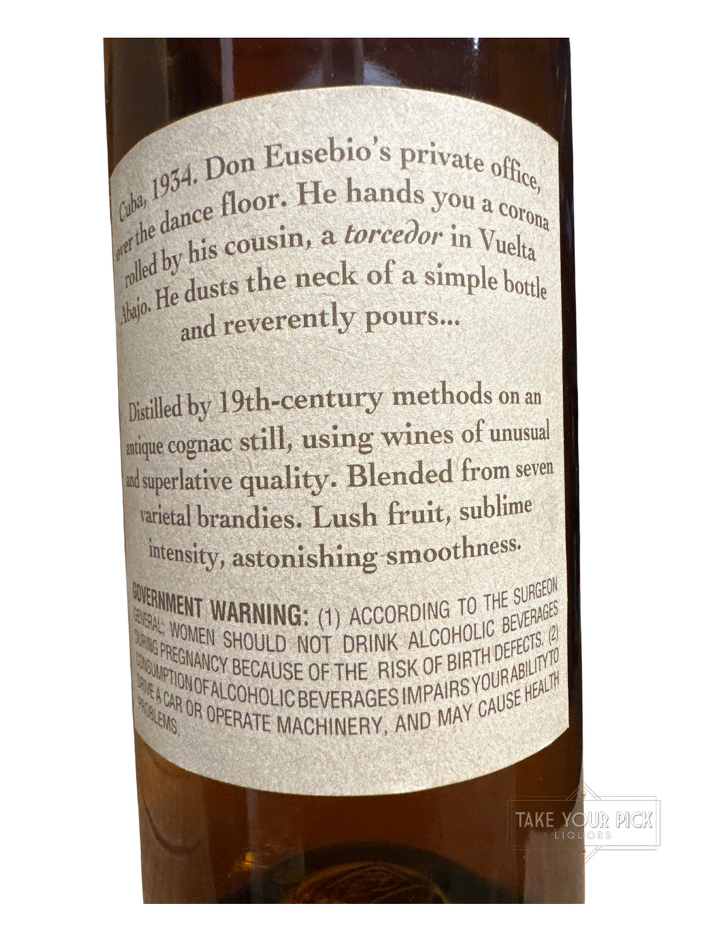 1990 Germain-Robin Once Upon A Time In Old Havana 80 Proof 750ml