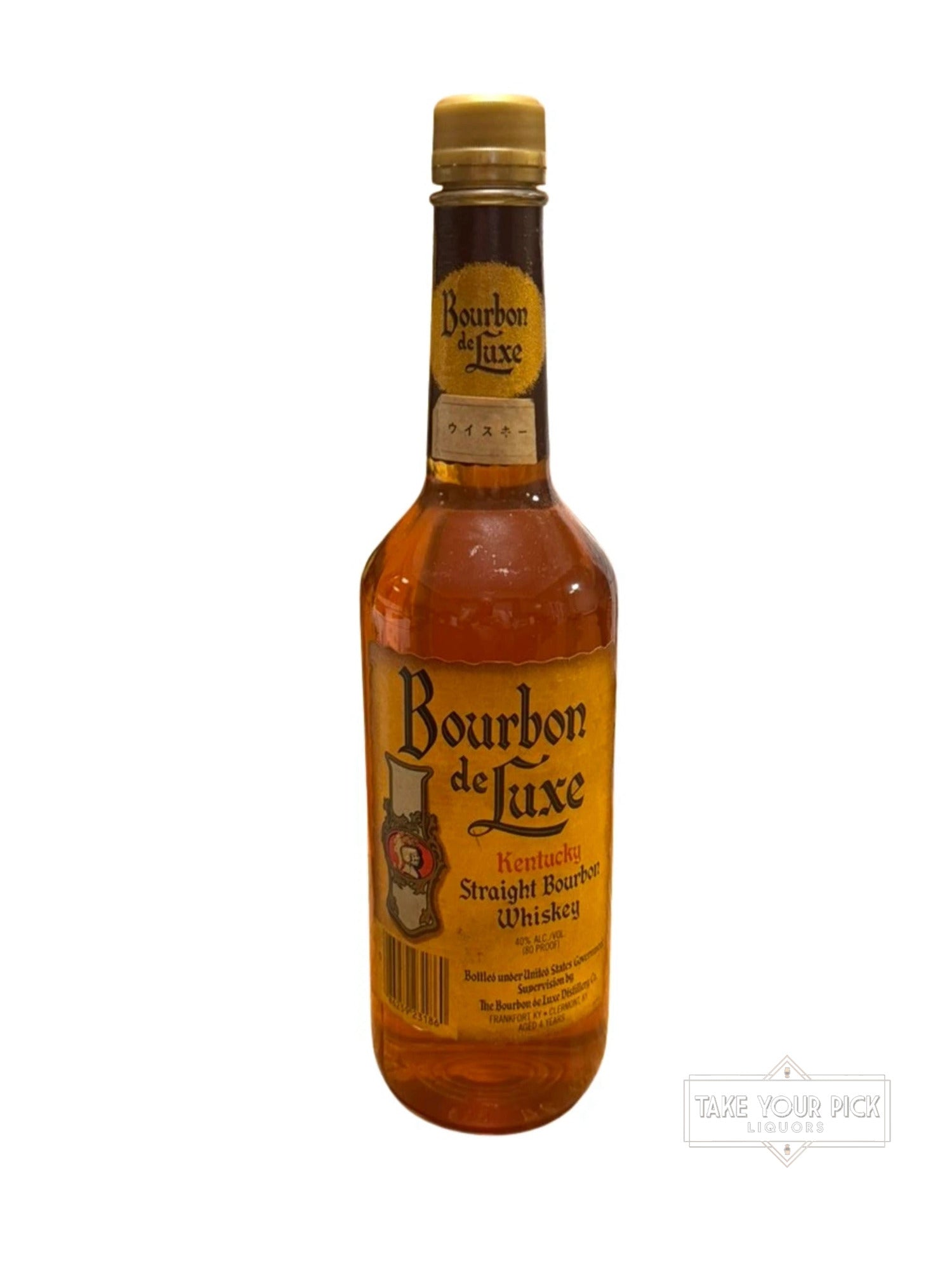 1990 National Distillers Bourbon de Luxe 80 Proof 750ml