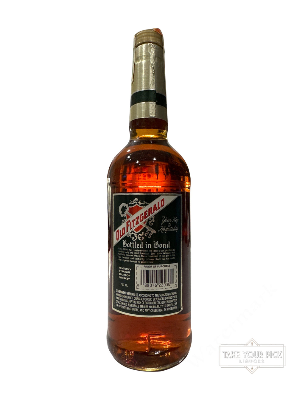 1993 Old Fitzgerald Stitzel Weller Old Fitzgerald Bottled in Bond 100 Proof