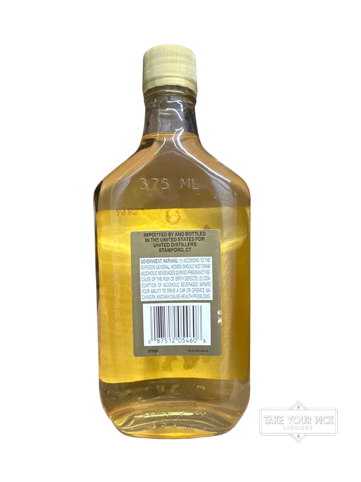 1994 VAT 69 Gold Golden Light Blended Scotch Whisky 80 Proof 375ml