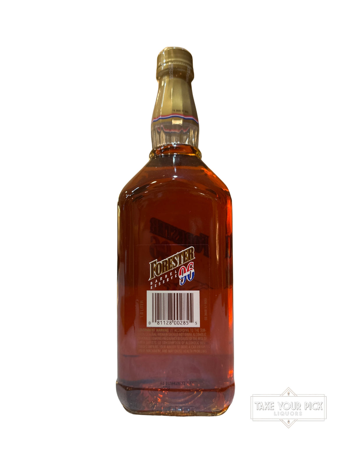 1996 Old Forester Olympics Barrel Reserve Kentucky Straight Bourbon Whisky 96 Proof 1ml