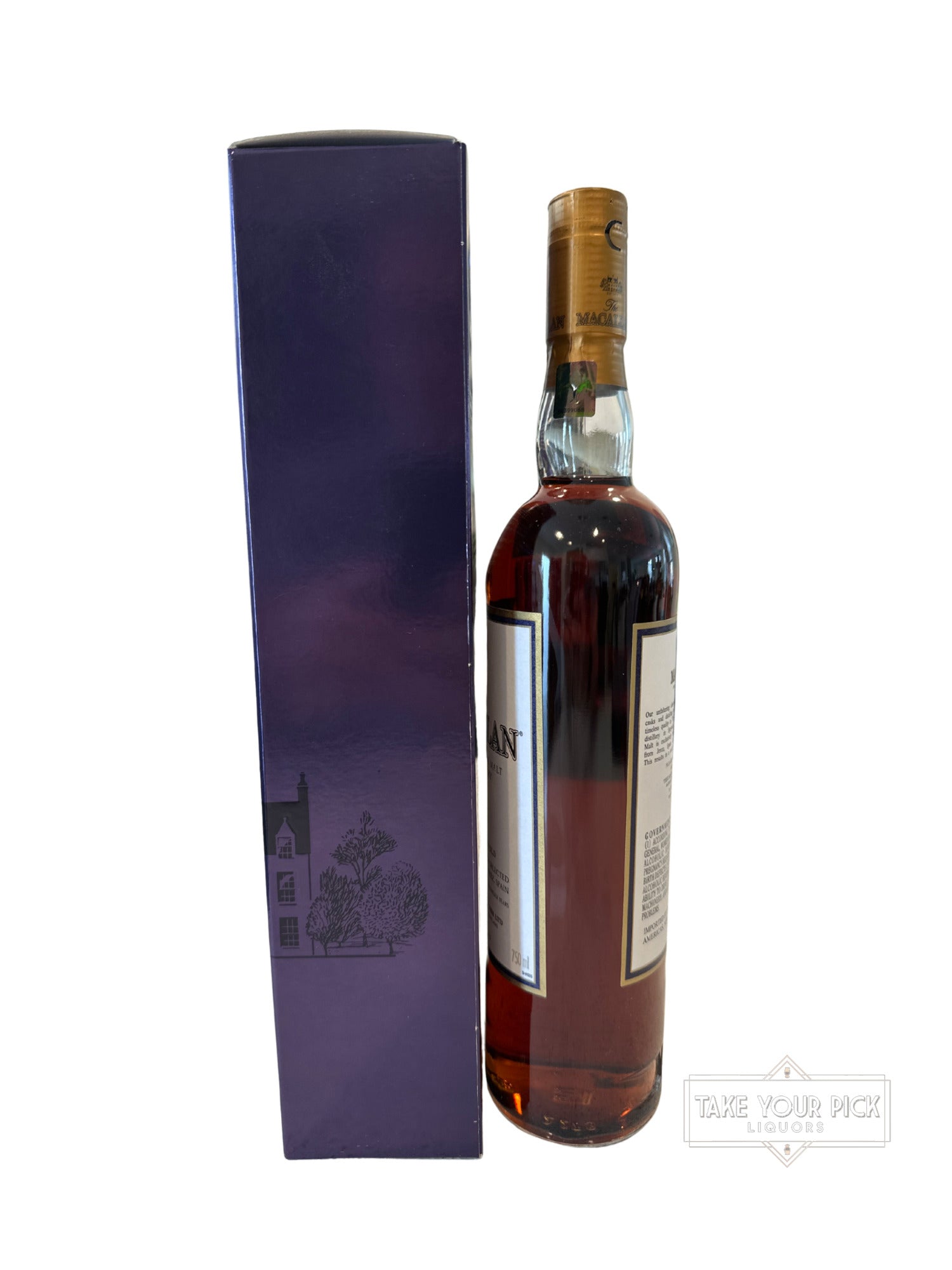1996 The Macallan 18 Year Sherry Single Malt Scotch Whisky 86 Proof 750ml