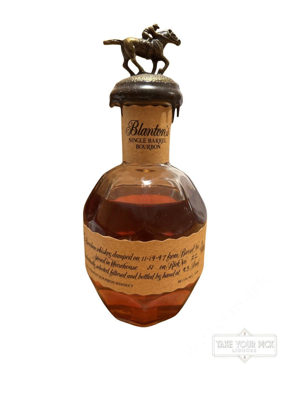 1997 Blanton's Original Single Barrel 93 Proof - 375ml