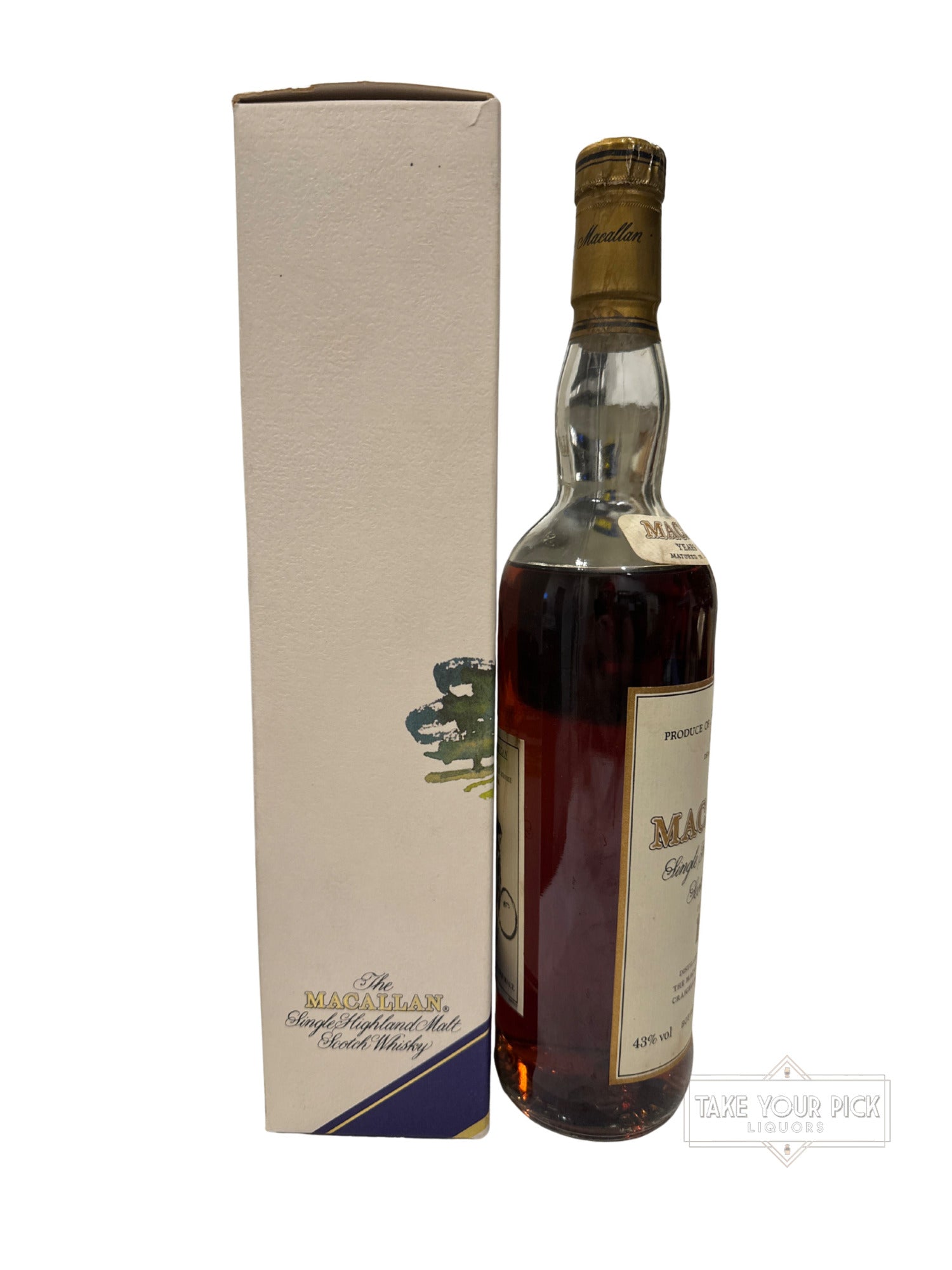 1997 The Macallan Single Highland Malt Scotch Whisky 18 Years Old 86 Proof 700ml