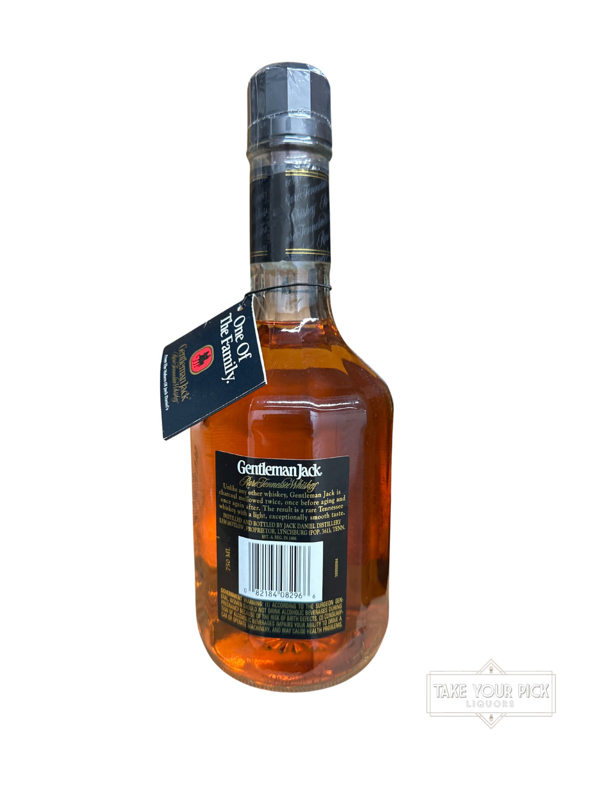 1999-2006 Jack Daniel Gentleman Jack 3rd Generation Signed Whiskey 80 Proof 750ml