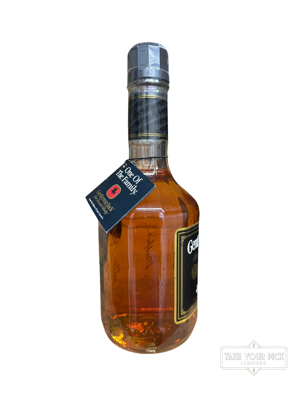 1999-2006 Jack Daniel Gentleman Jack 3rd Generation Signed Whiskey 80 Proof 750ml