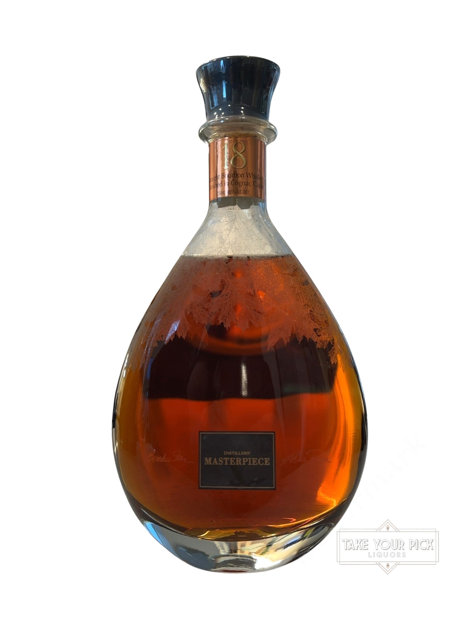 1999 Masterpiece Straight Bourbon Whiskey Finished in Cognac Casks 99 Proof 750ml