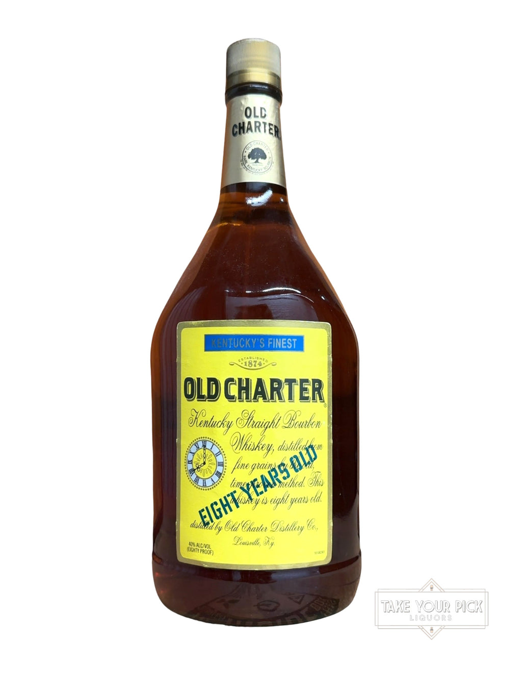 1999 Old Charter Distillery Co. Old Charter Kentucky Straight Bourbon Whiskey 80 Proof 1.75ml