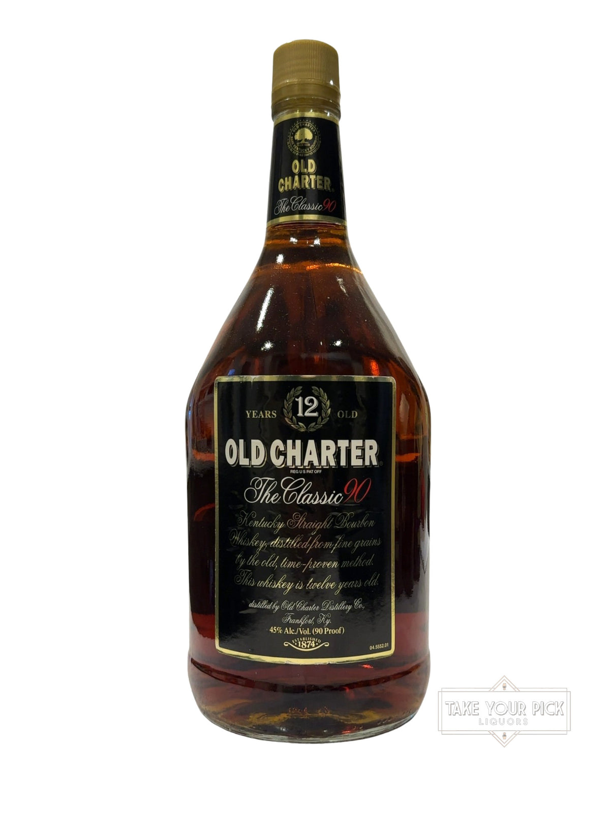 2004 Old Charter 12 Years The Classic 90 Proof 1.75ml