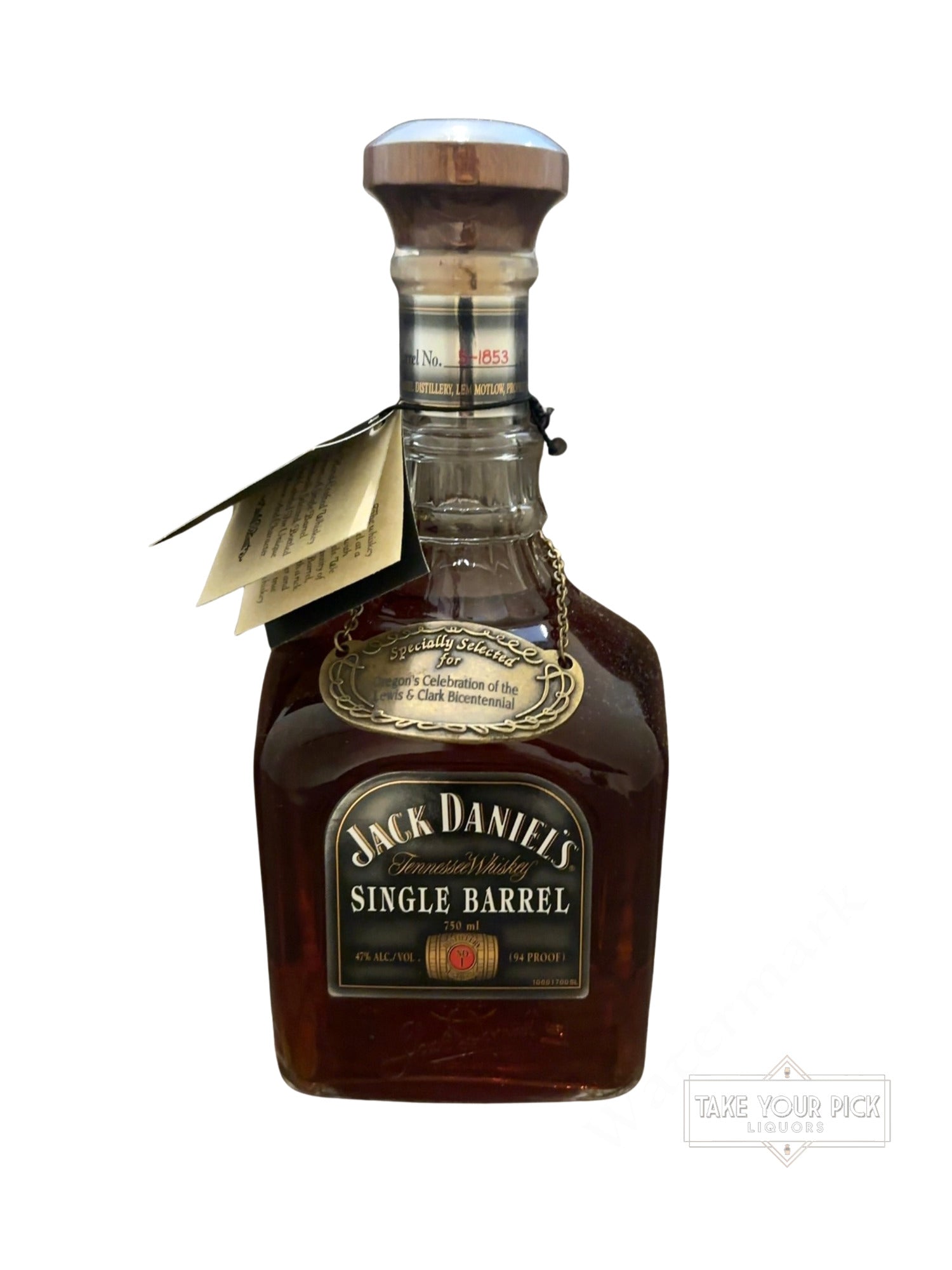 2005 Jack Daniel's Single Barrel Tennessee Whiskey - 94 Proof