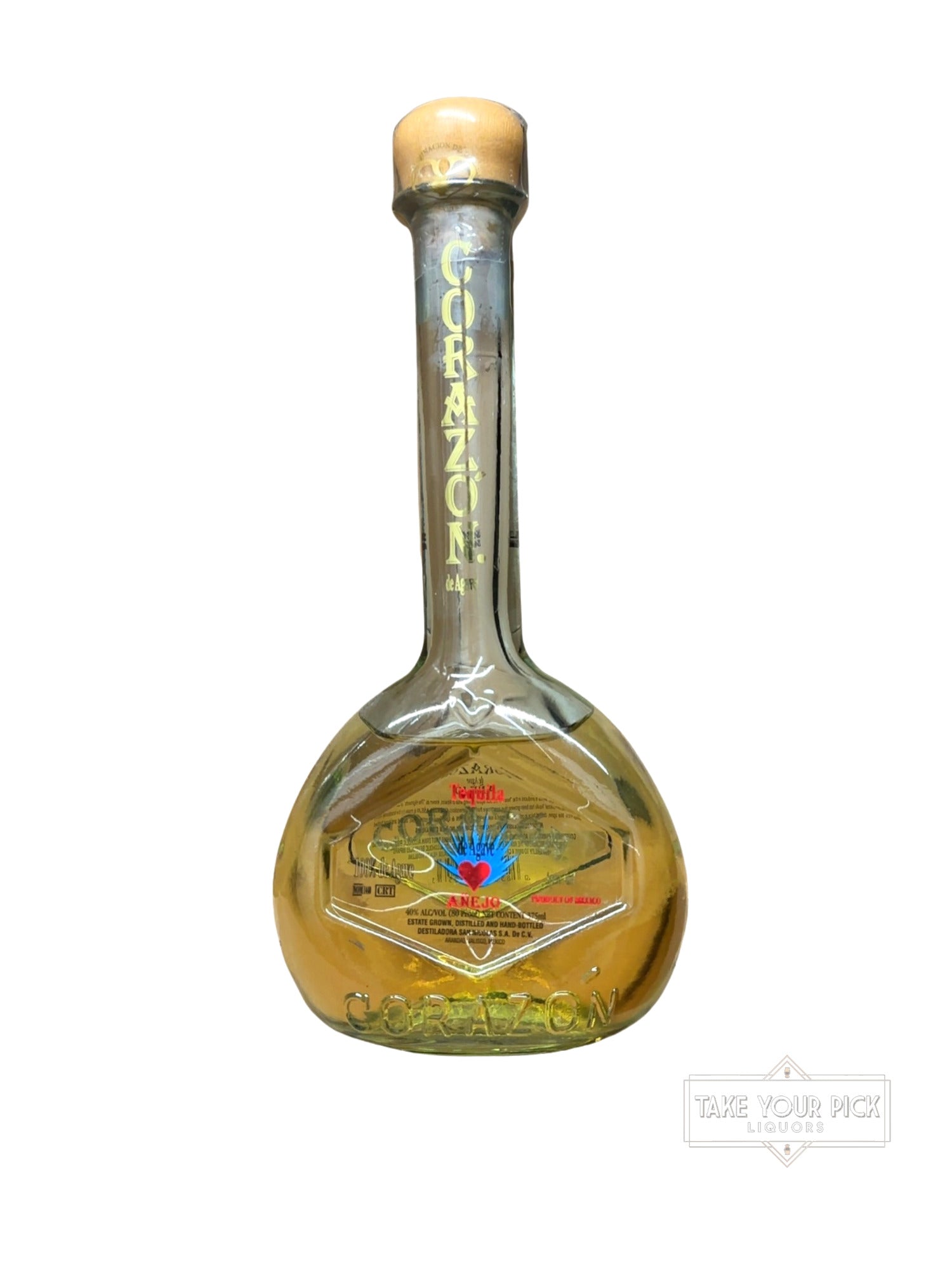 2006 Corazon Añejo Corazon Tequila 80 Proof 375ml