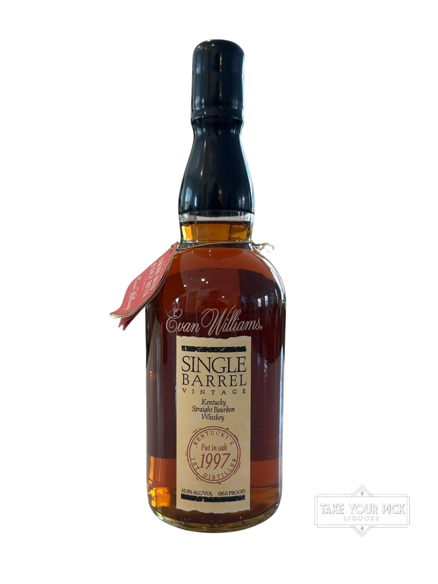 2007 Evan Williams Single Barrel Put In Oak 1997 86.6 Proof 750ml