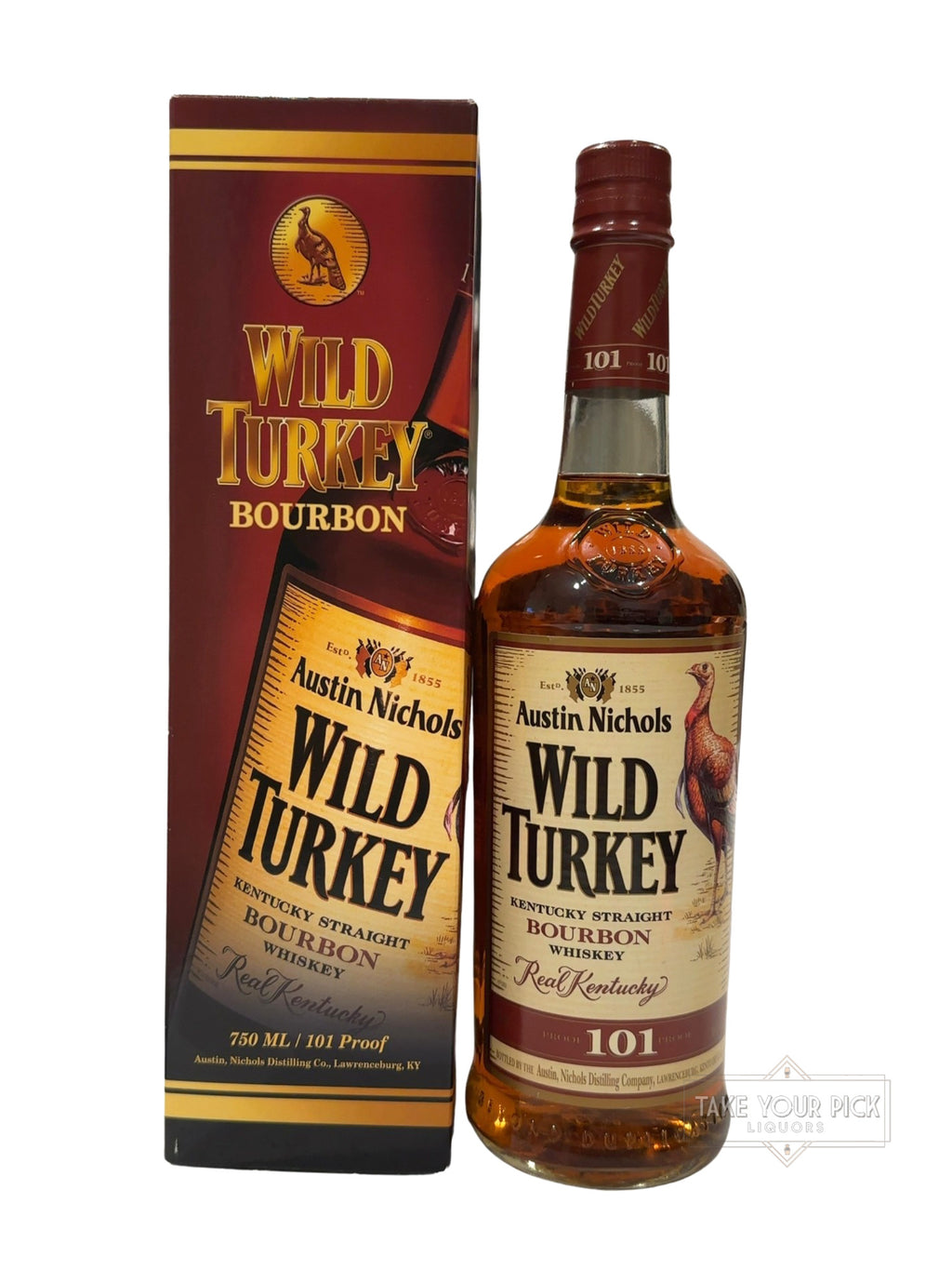 2007 Wild Turkey Austin Nichols Kentucky Straight Bourbon Whiskey 101 Proof 750ml