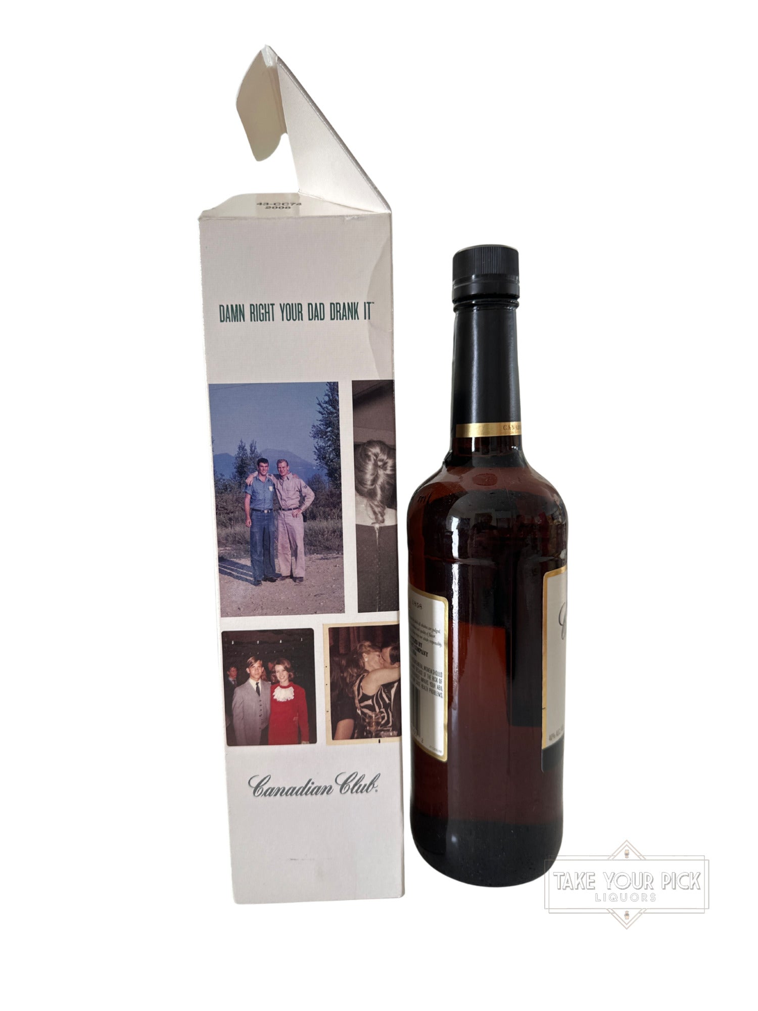 2008 Canadian Club Whisky 80 Proof 750ml