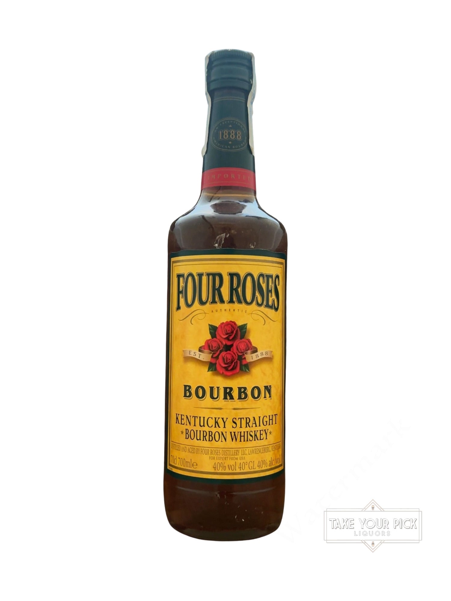 2008 Four Roses Distillery Four Roses Kentucky Straight Bourbon Whiskey 80 Proof