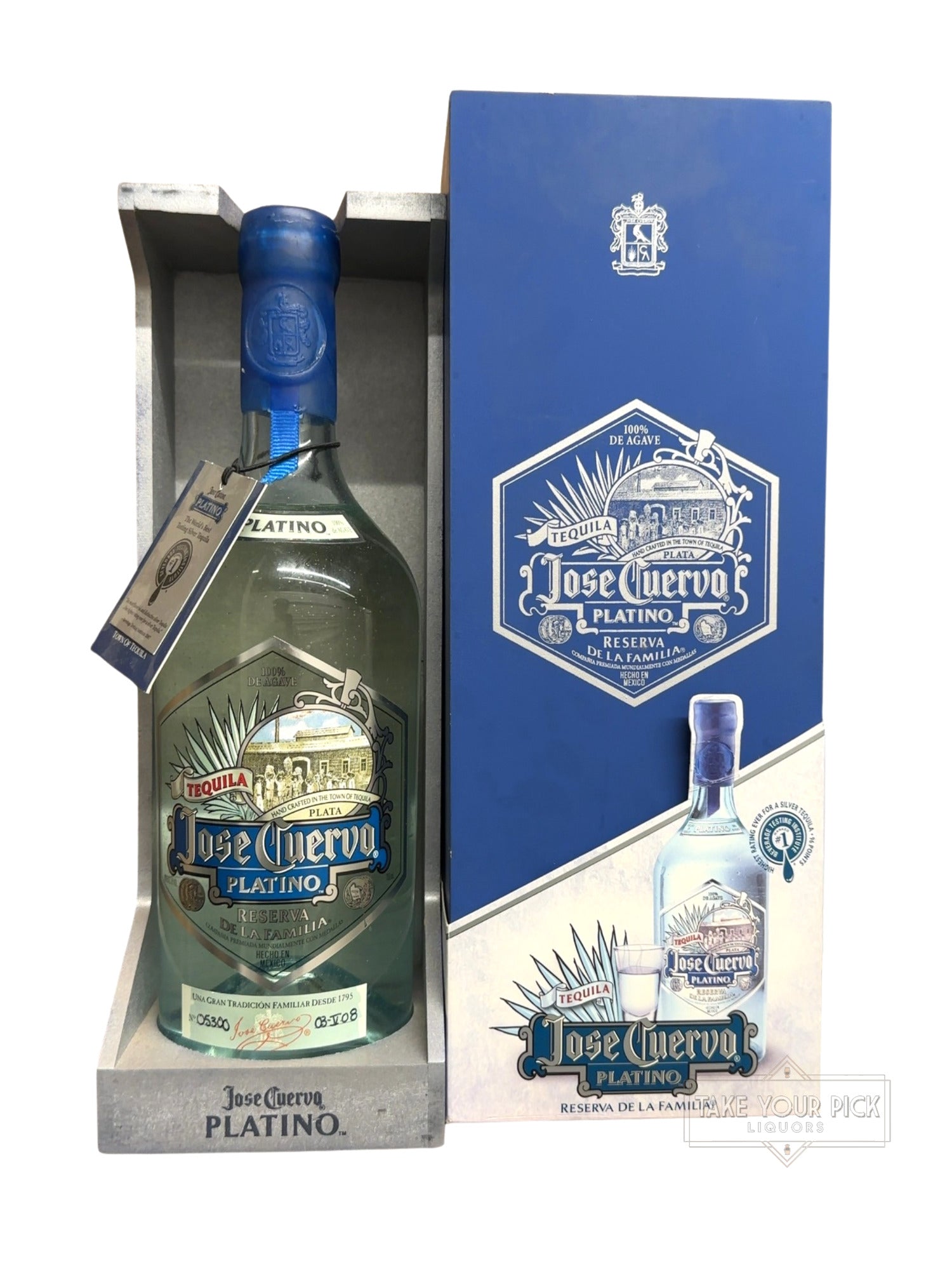2008 Jose Cuervo Platino Reserva de la Familia 80 Proof 750ml