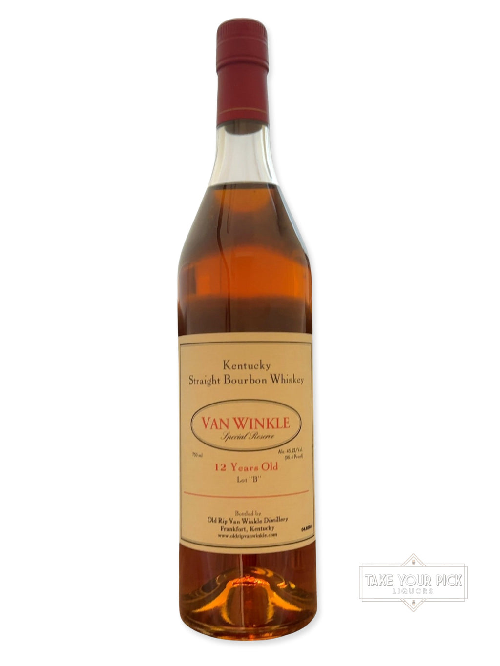 2008 Old Rip Van Winkle Distillery Van Winkle Special Reserve 12 Years Old 90.4 Proof
