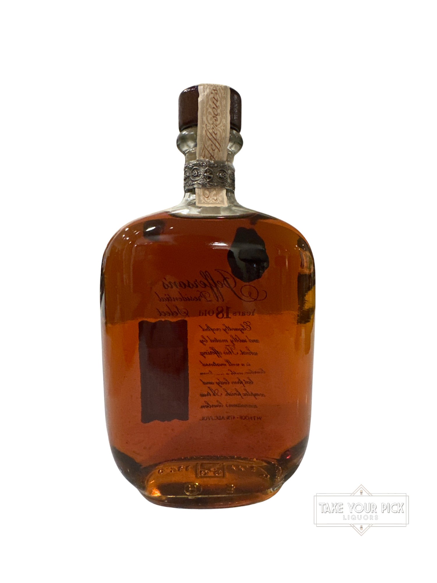 2009 Jefferson's Presidential Select Stitzel Weller 18 Years Old 94 Proof 90 Proof 750ml Batch 26