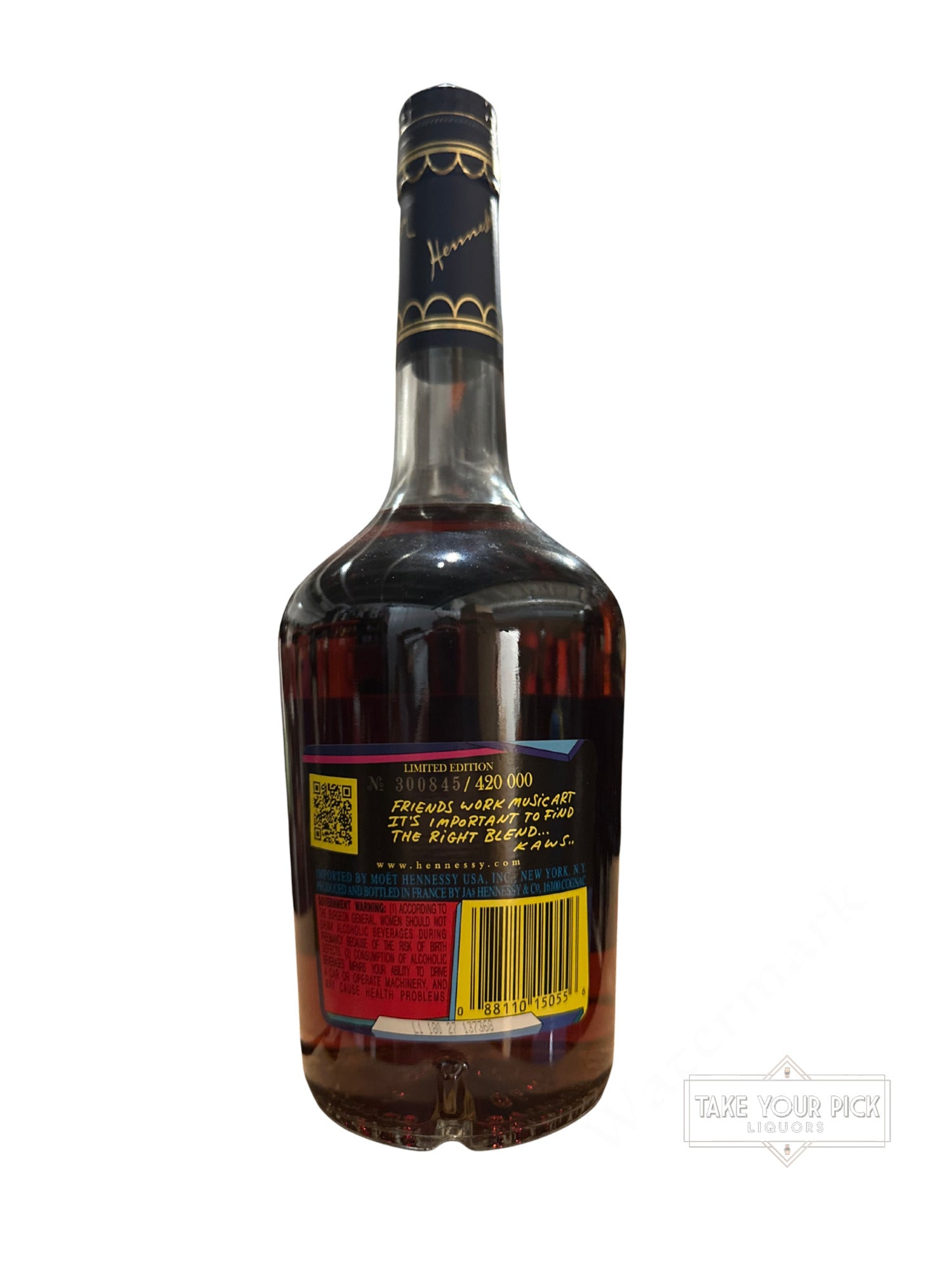 2011 Hennessy KAWS 80 Proof