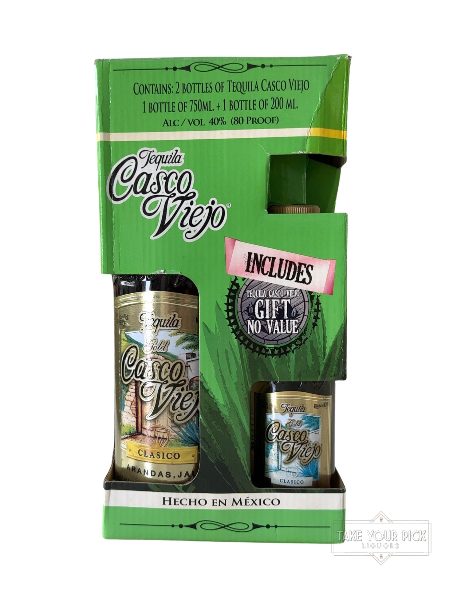 2012 Casco Viejo Tequila Casco Viejo Clásico 80 Proof 750ml
