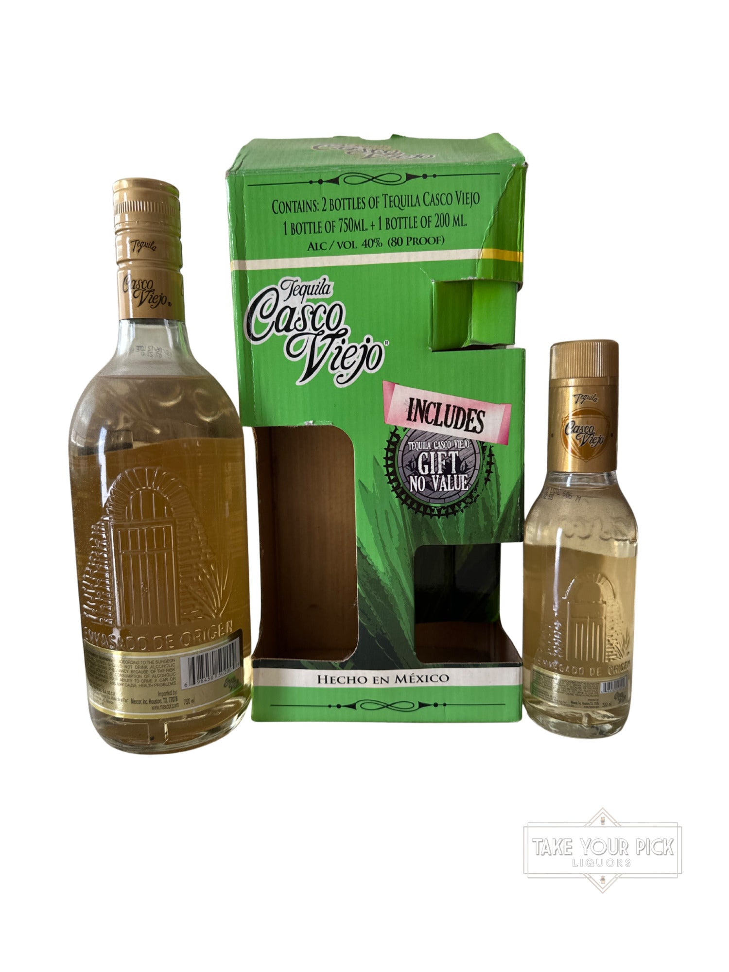 2012 Casco Viejo Tequila Casco Viejo Clásico 80 Proof 750ml