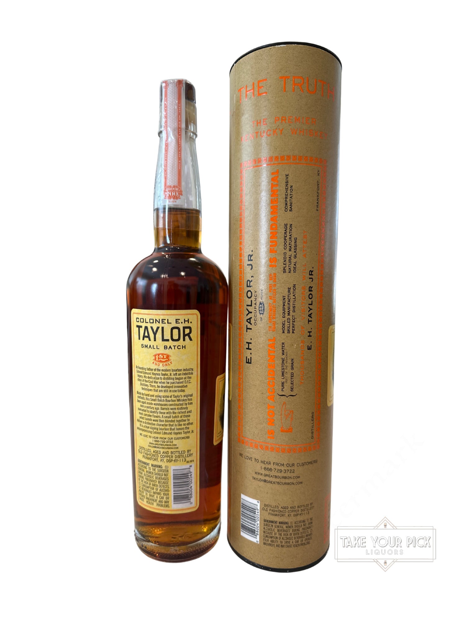 2012 Colonel E.H. Taylor Small Batch 100 Proof - 750ml